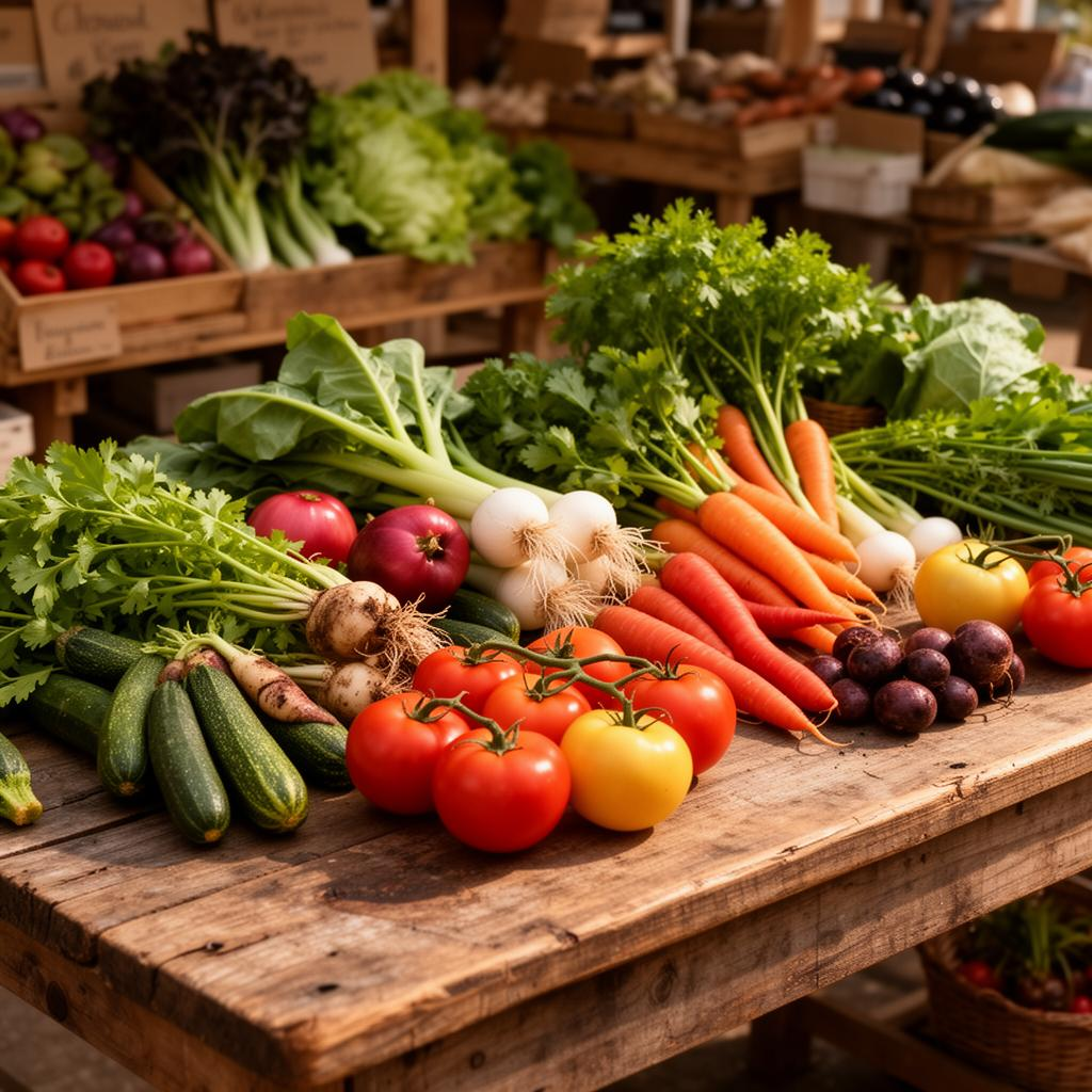 Produits frais du marché